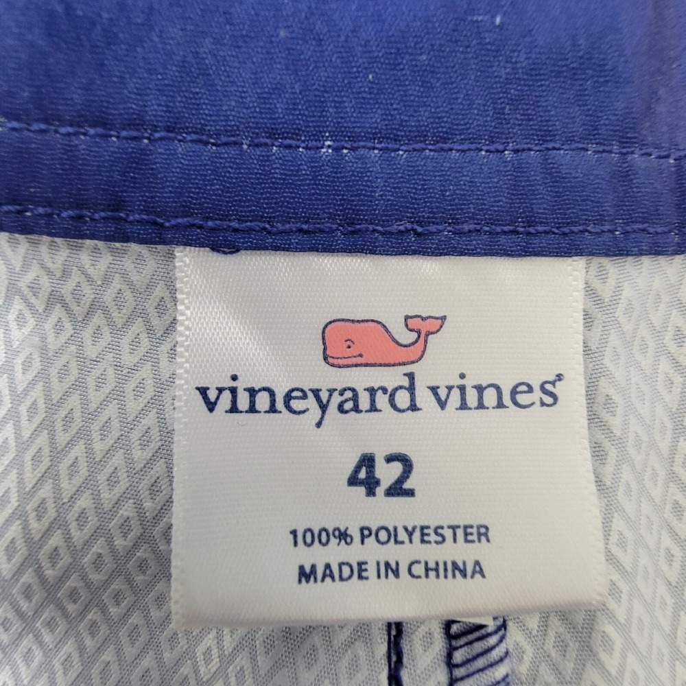 Vineyard Vines Chappy Whale Board Shorts Swim Trunks Mens Size 42 - Picture 4 of 7